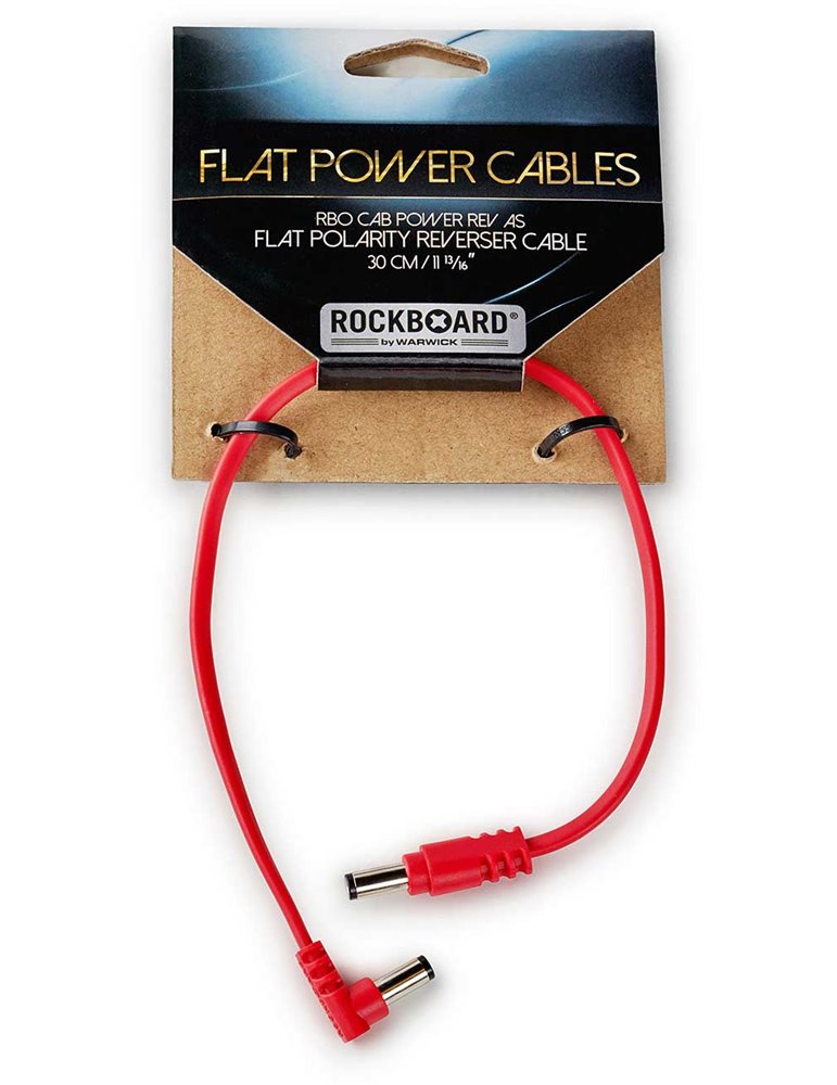 FLAT POLARITY REVERSER CABLE ANGLED-STRAIGHT 30 CM