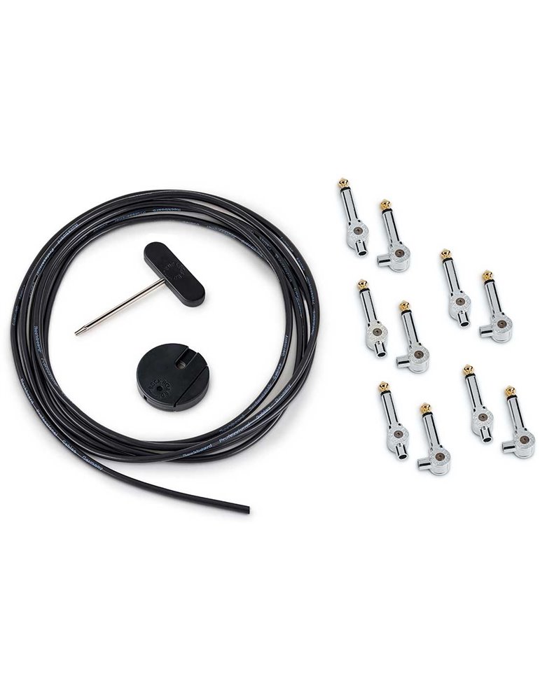 PATCHWORKS SOLDERLESS PATCH CABLE SET 300 CM CHROME