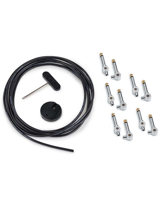 PATCHWORKS SOLDERLESS PATCH CABLE SET 300 CM CHROME