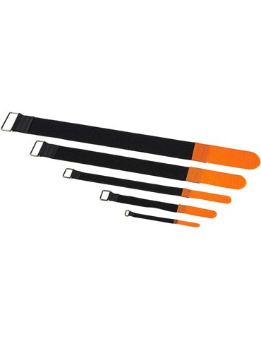 CABLE TIES 10-PCS SMALL ORANGE 2