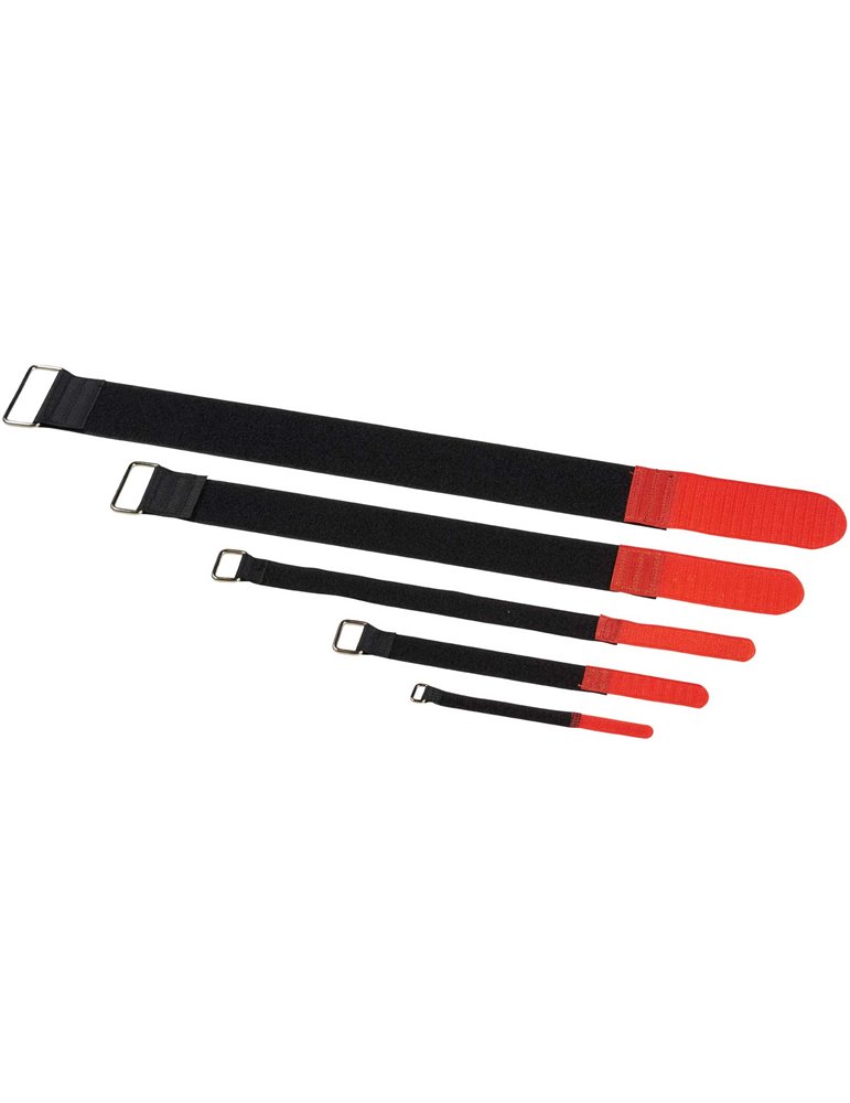CABLE TIES 10-PCS SMALL RED