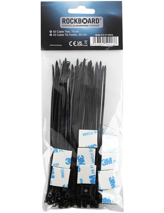 CABLE SET 50 CABLETIES & 25 CABLETIES HOLDER