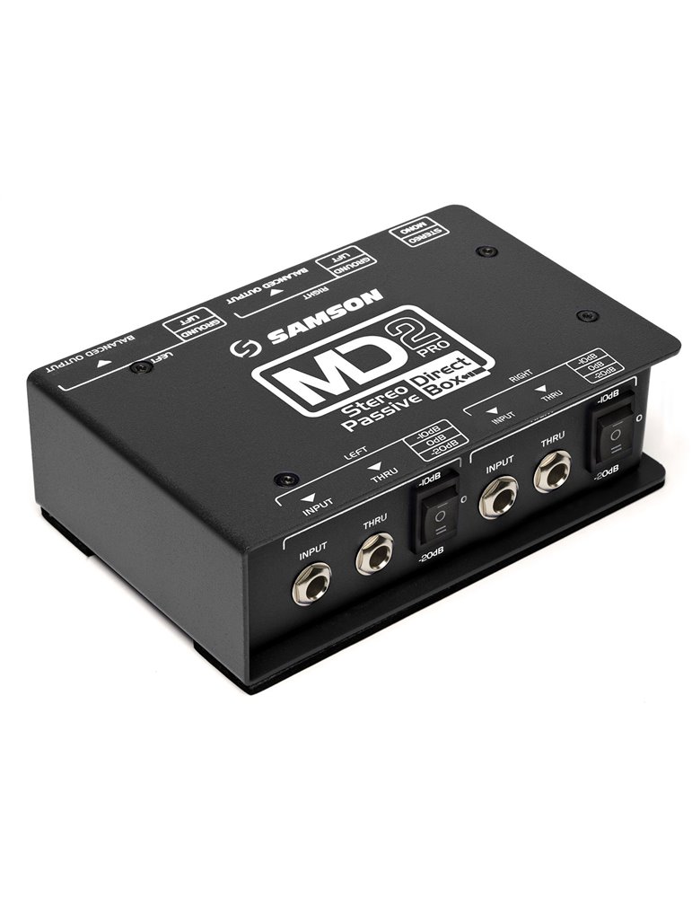 S-MAX MD2PRO - STEREO PASSIVE DIRECT BOX