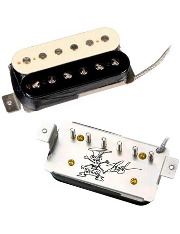 APH-2S SLASH ALNICO II PRO HUMBUCKER ZEBRA SET 2