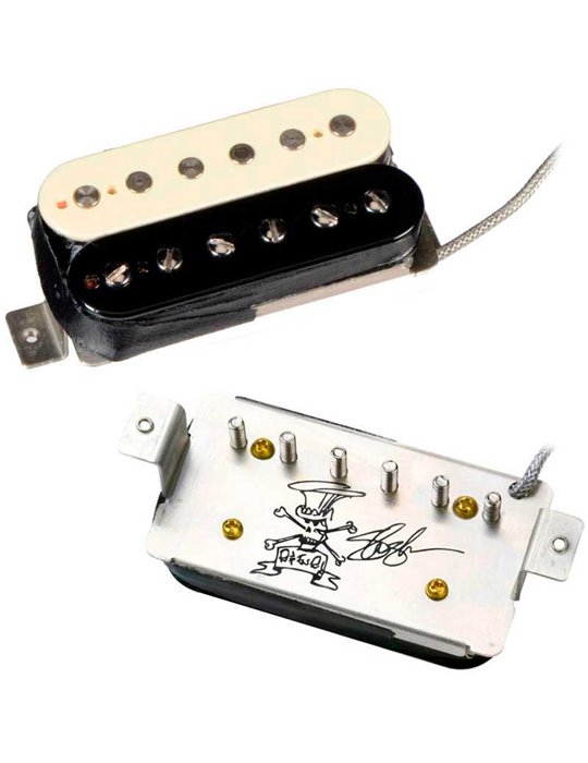 APH-2S SLASH ALNICO II PRO HUMBUCKER ZEBRA SET