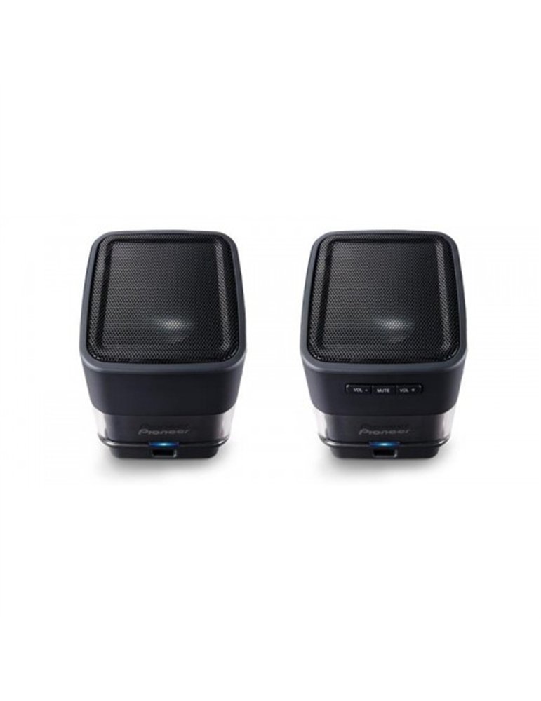 PIONEER S-MM201-K MINI ALTAVOCES USB NEGRO (PAREJA)