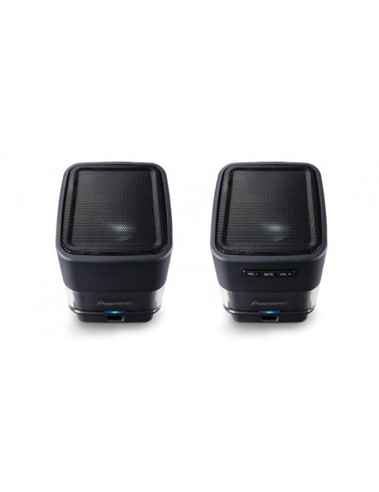 PIONEER S-MM201-K MINI ALTAVOCES USB NEGRO (PAREJA)
