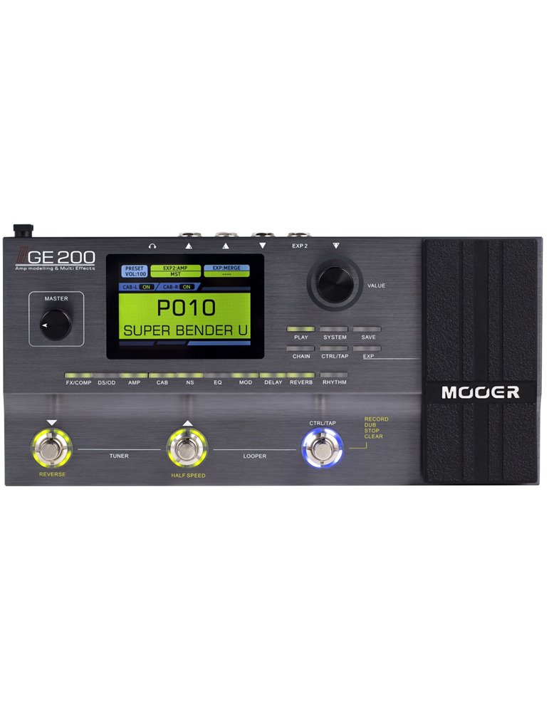 GE200 MODELADOR Y MULTI-EFECTOS