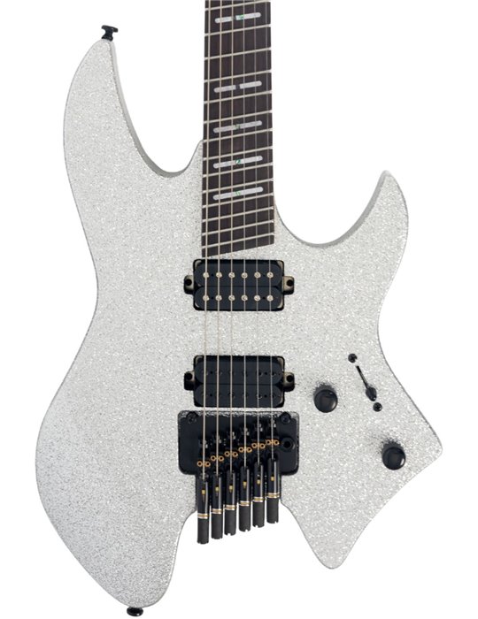 X6 HEADLESS 6 SILVER SPARKLE