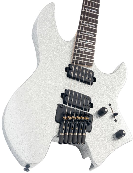 X6 HEADLESS 6 SILVER SPARKLE