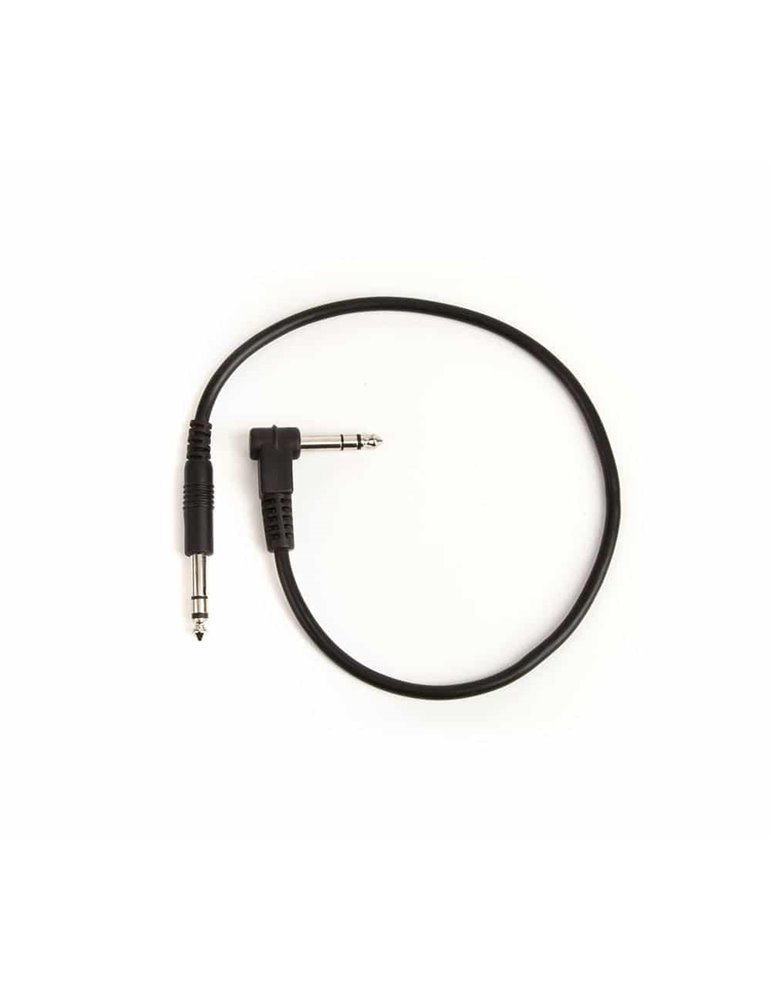 1/4' TRS CABLE STRAIGHT-ANGLE 1.5'