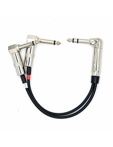 STEREO TRS CABLE TO DUAL MONO - 1.5'