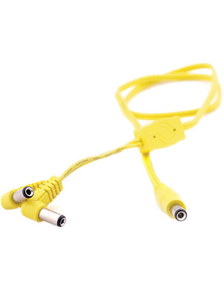 YELOW DOUBLER CABLE, 55 CM