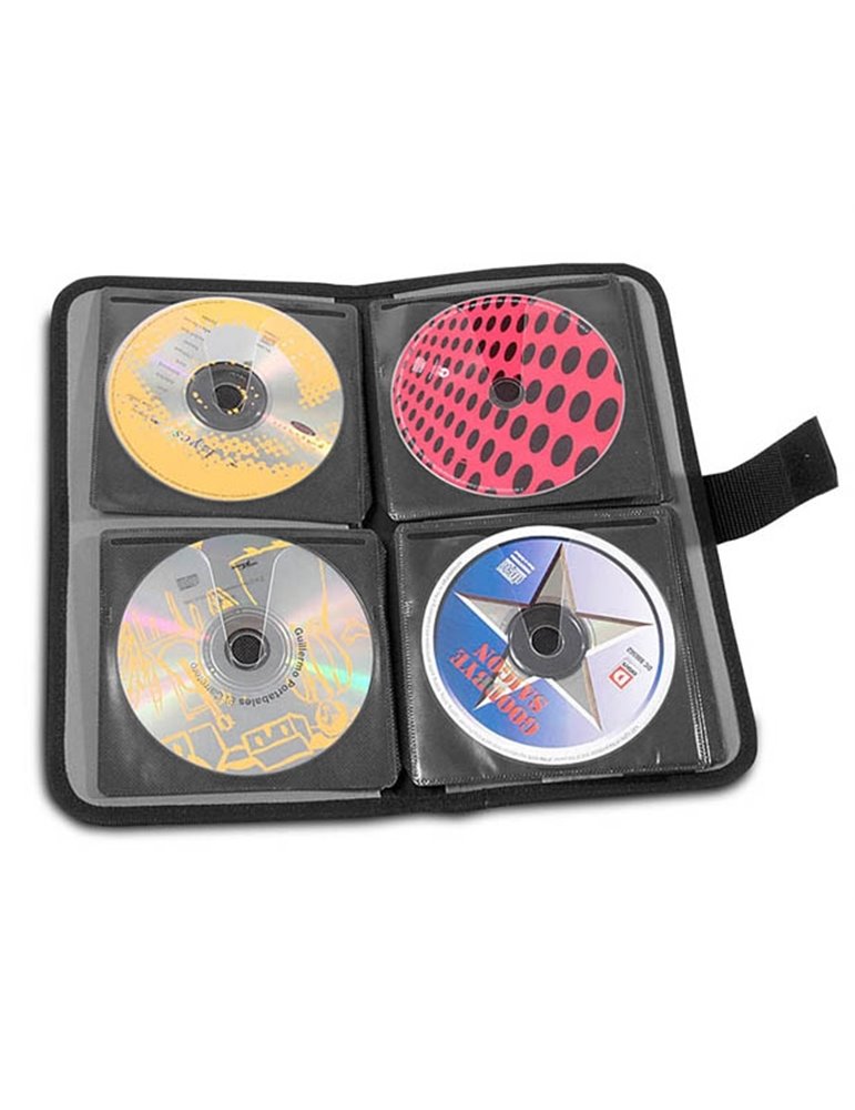 U9980BL - ULTIMATE CD WALLET 24 DIGITAL BLACK