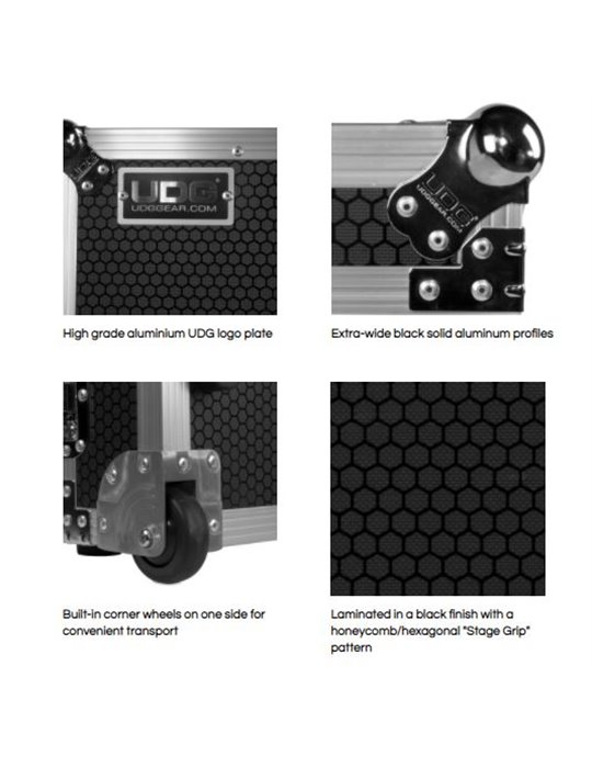 U91029BL2 - FC MULTI FORMAT TURNTABLE BLACK + (TROLLEY & RUEDAS)