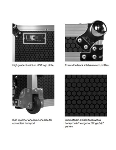 U91054BL - FC MULTI FORMAT XXL BLACK PLUS (LAPTOP SHELF, TROLLEY & WHEELS) 2