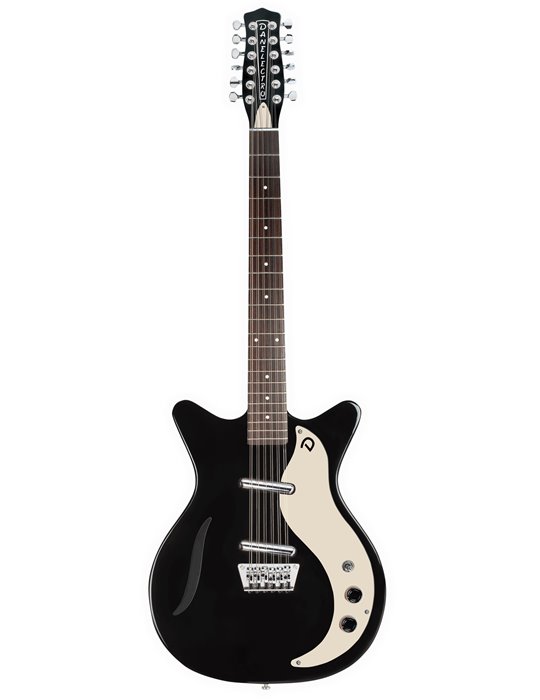 VINTAGE 12STR GLOSS BLACK