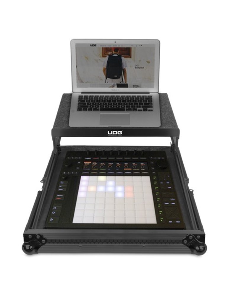 U91091BL - ULTIMATE FLIGHT CASE ABLETON PUSH 3 BLACK PLUS (L)