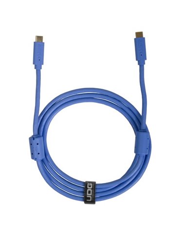 U99001LB - ULTIMATE AUDIO CABLE USB 3.2 C-C BLUE STRAIGHT 1,5M