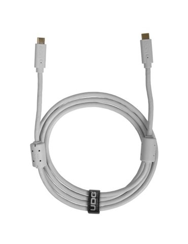 U99001WH - ULTIMATE AUDIO CABLE USB 3.2 C-C WHITE STRAIGHT 1,5M