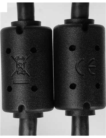 U98001BL - ULTIMATE AUDIO CABLE USB 3.0 C-A BLACK STRAIGHT 1,5M 2