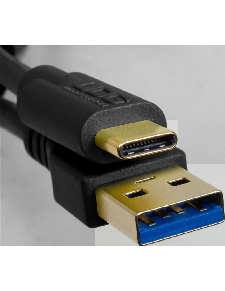 U98001BL - ULTIMATE AUDIO CABLE USB 3.0 C-A BLACK STRAIGHT 1,5M