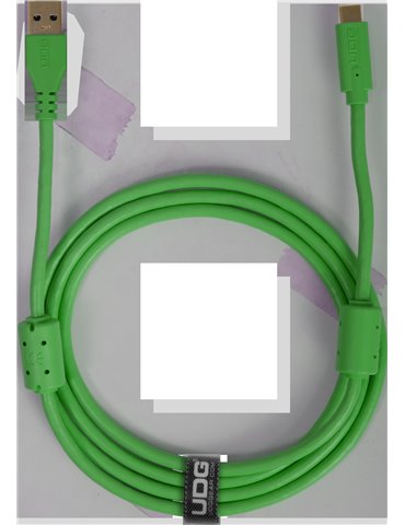 U98001GR - ULTIMATE AUDIO CABLE USB 3.0 C-A GREEN STRAIGHT 1,5M 2