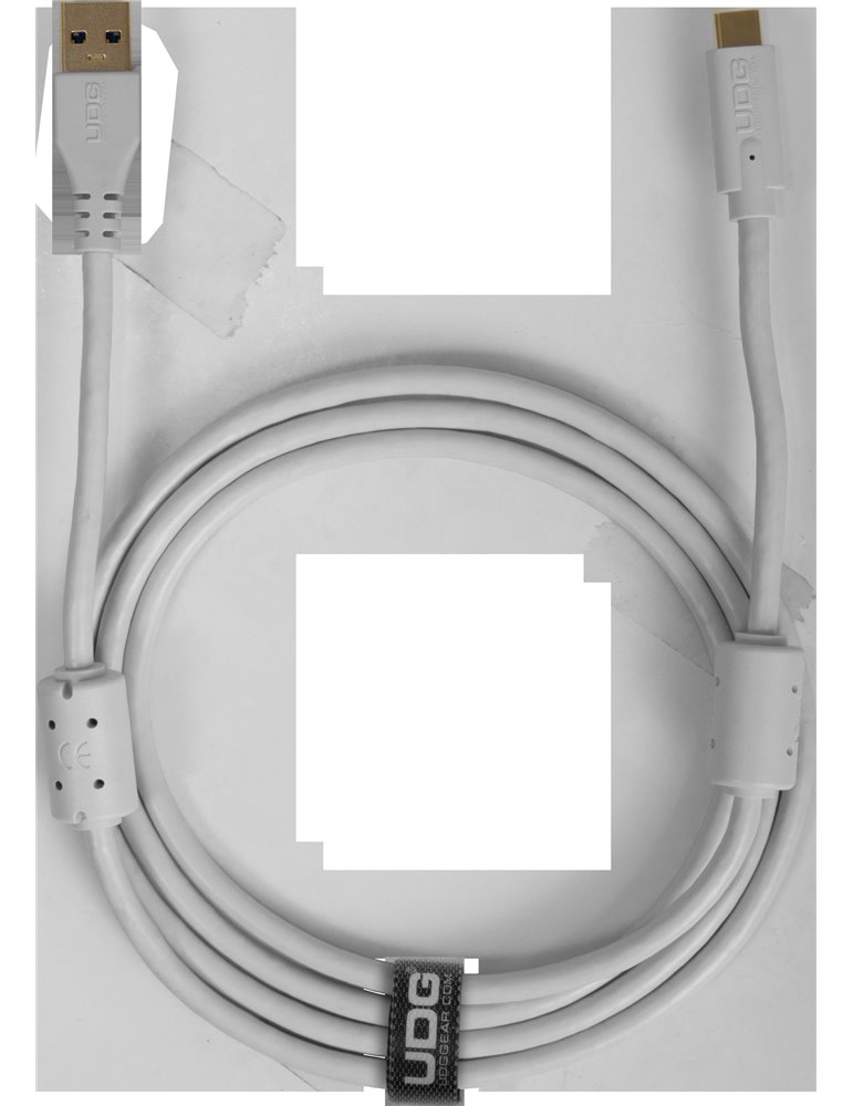 U98001WH - ULTIMATE AUDIO CABLE USB 3.0 C-A WHITE STRAIGHT 1,5M