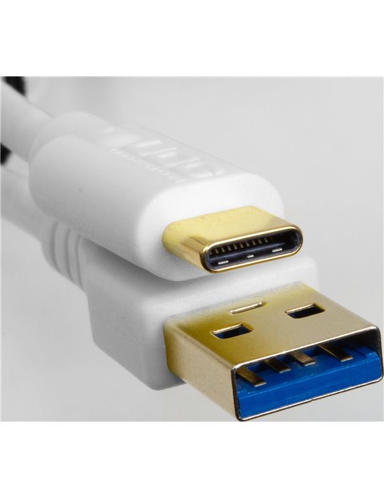 U98001WH - ULTIMATE AUDIO CABLE USB 3.0 C-A WHITE STRAIGHT 1,5M