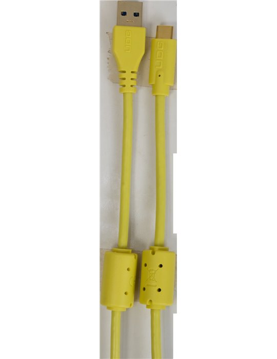 U98001YL - ULTIMATE AUDIO CABLE USB 3.0 C-A YELLOW STRAIGHT 1,5M
