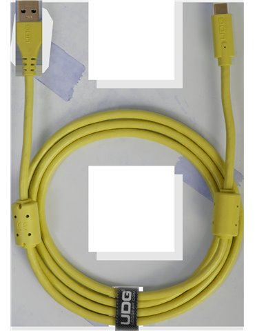 U98001YL - ULTIMATE AUDIO CABLE USB 3.0 C-A YELLOW STRAIGHT 1,5M 2