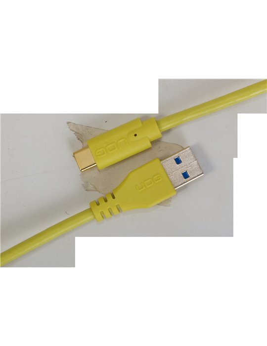 U98001YL - ULTIMATE AUDIO CABLE USB 3.0 C-A YELLOW STRAIGHT 1,5M