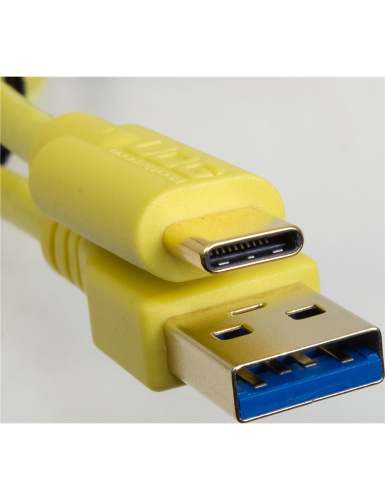 U98001YL - ULTIMATE AUDIO CABLE USB 3.0 C-A YELLOW STRAIGHT 1,5M