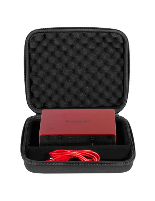 U8507BL - CREATOR FOCUSRITE SCARLETT 2I2/4I4+4PRE/2PRE HARDCASE BLACK