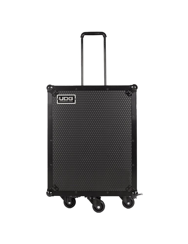 U91101BL - ULTIMATE FLIGHT CASE FOR SET CDJ/MIXER BLACK PLUS (T&SW)