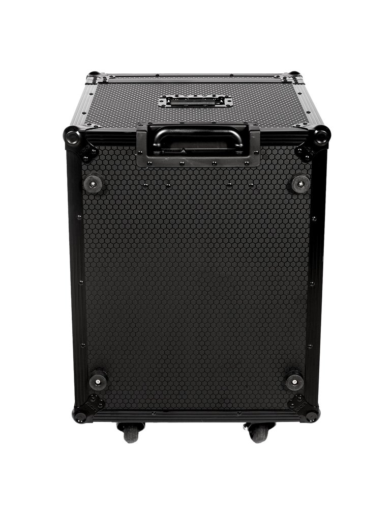 U91101BL - ULTIMATE FLIGHT CASE FOR SET CDJ/MIXER BLACK PLUS (T&SW)