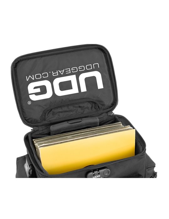 U9981BL/OR - ULTIMATE SLINGBAG TROLLEY DELUXE BLACK, ORANGE INSIDE