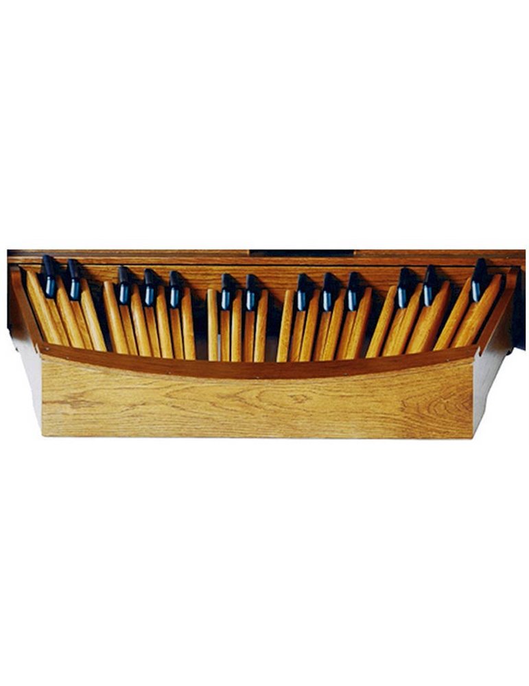 PEDALERA 32 RADIAL CONCAVA ROBLE OSCURO