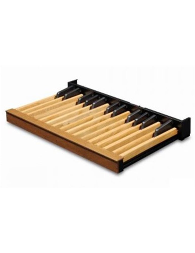 PEDALERA 27 RECTA ROBLE OSCURO