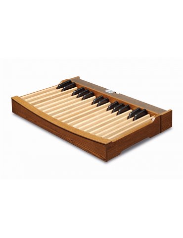 PEDALERA 30 RECTA CONCAVA ROBLE OSCURO