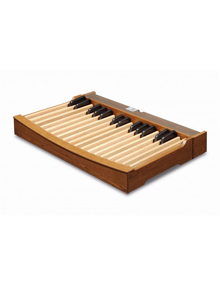 PEDALERA 30 RECTA CONCAVA ROBLE OSCURO