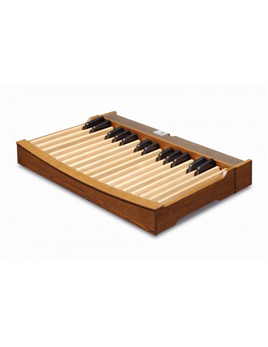 PEDALERA 30 RECTA CONCAVA ROBLE OSCURO