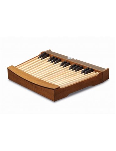 PEDALERA 30 RADIAL CONCAVA ROBLE OSCURO