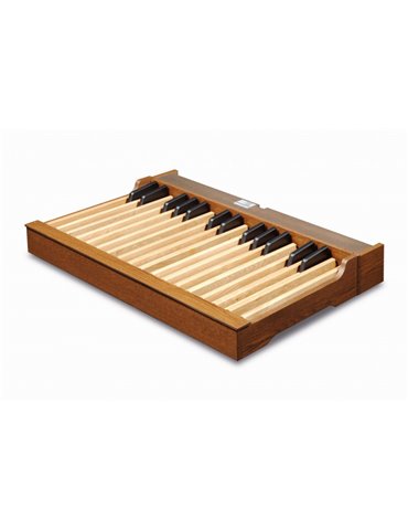 PEDALERA 30 RECTA ROBLE OSCURO NUEVO MODELO