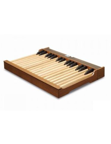 PEDALERA 32 RECTA ROBLE OSCURO