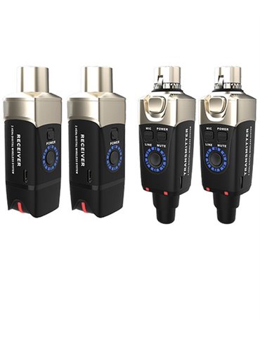 U3D (2 EMISORES + 2 RECEPTORES) - PARA MICRÓFONOS