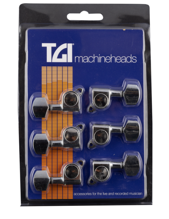 CLAVIJERO PARA GUITARRA ACÚSTICA/ELÉCTRICA 6 EN LINEA