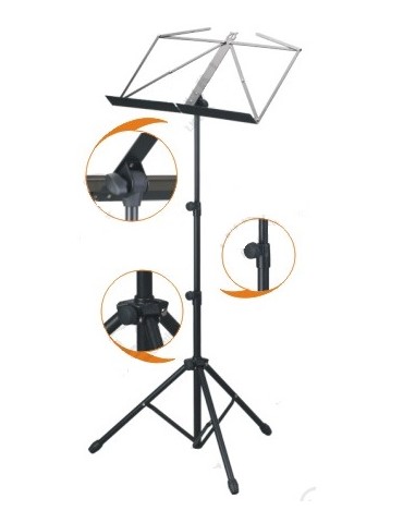 ATRIL ADMIRA NEGRO MUS007