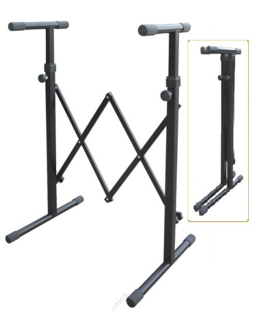 SOPORTE DE TECLADO PLEGABLE ADMIRA KS037