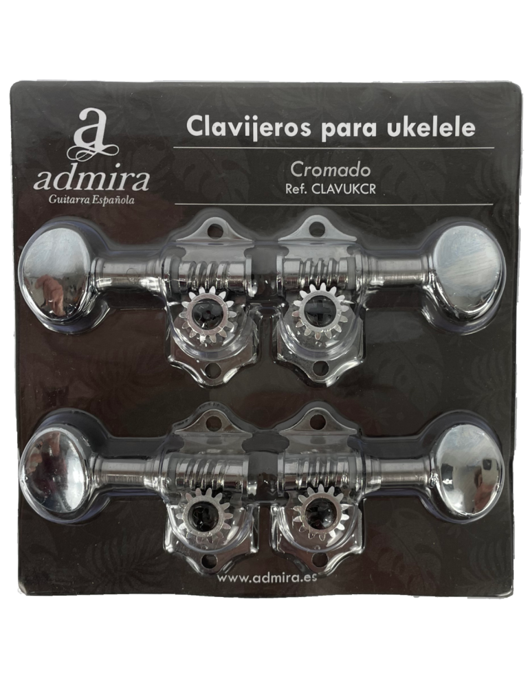CLAVIJERO ADMIRA PARA UKELELE CROMADO